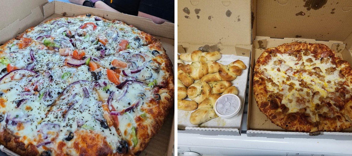 RIZZA PIZZA Menu